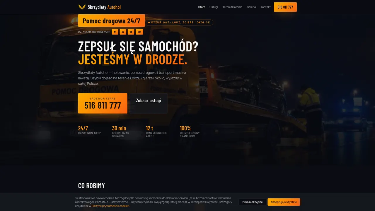 Strona Skrzydlaty Autohol